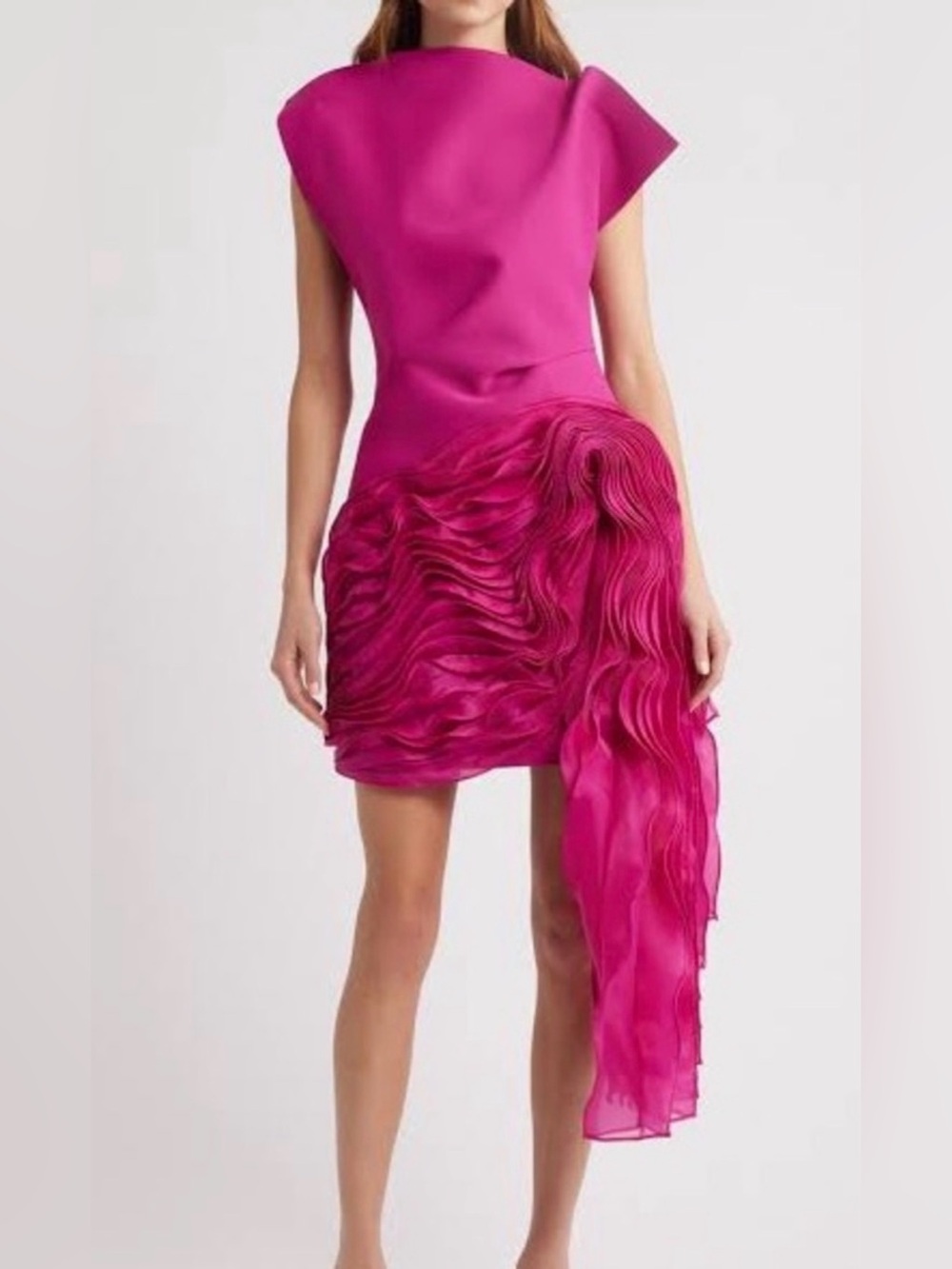Wigbeth Cap Sleeve Ruffle Minidress
Acler NWOT